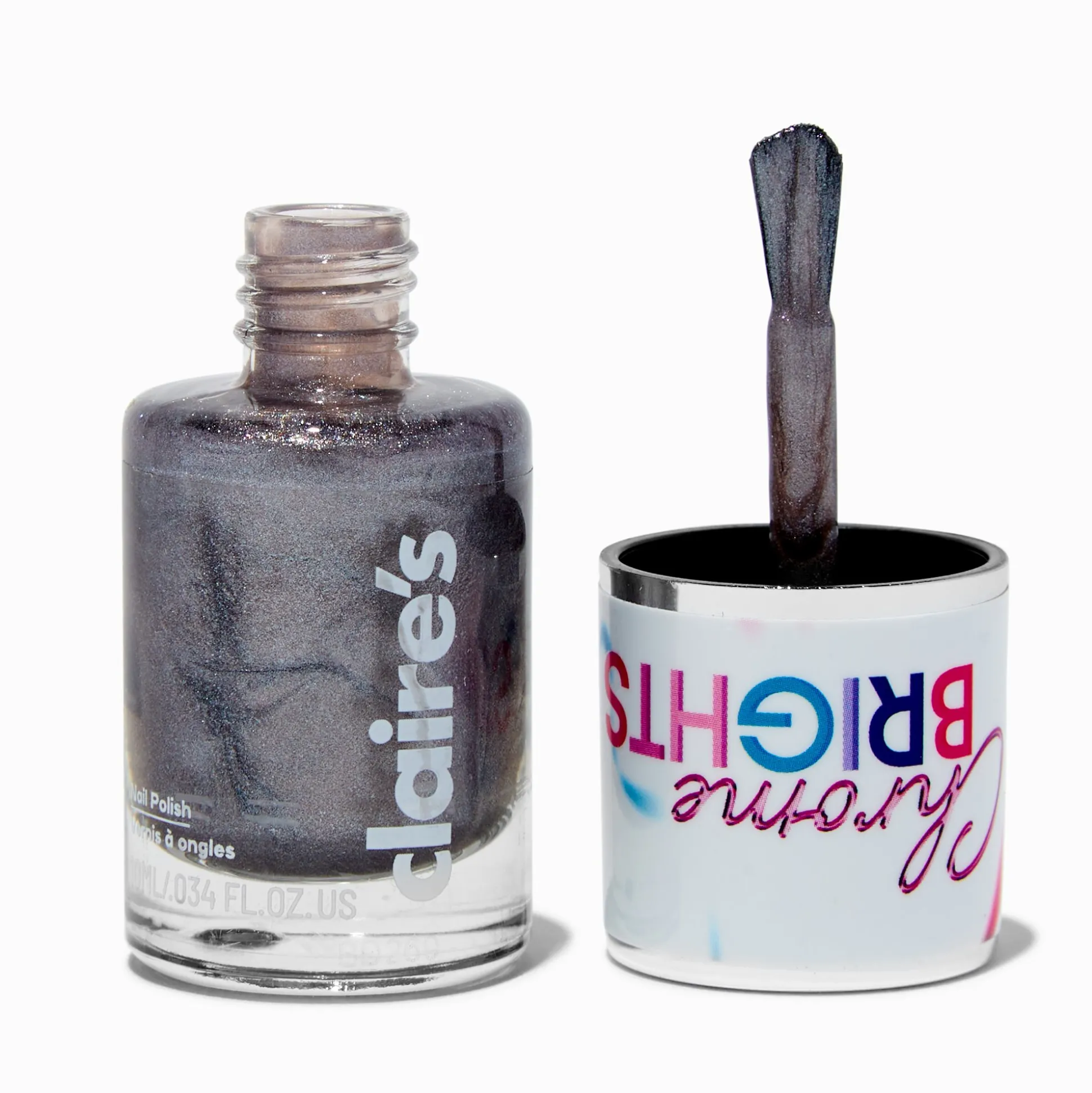 Vernis à ongles unique Chrome Brights - Silver